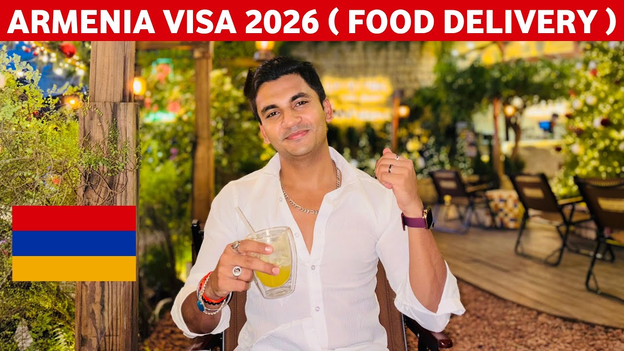 Armenia 🇦🇲 Visa 2026 | Food Delivery Job Update | Flight ✈️ in 10 Days | Work in Armenia 2026
