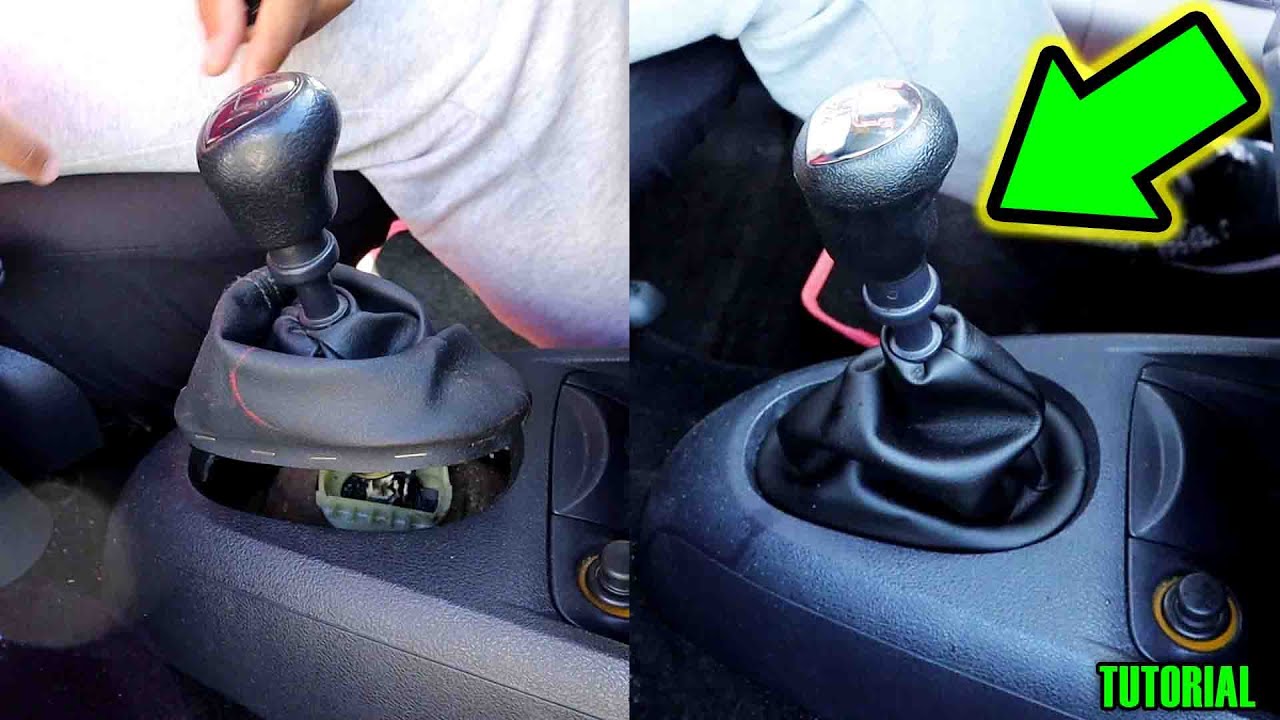 Proyecto Renault Clio 2 2003 - Cambiando pomo y bota de palanca de velocidades |SIEPONLINE|