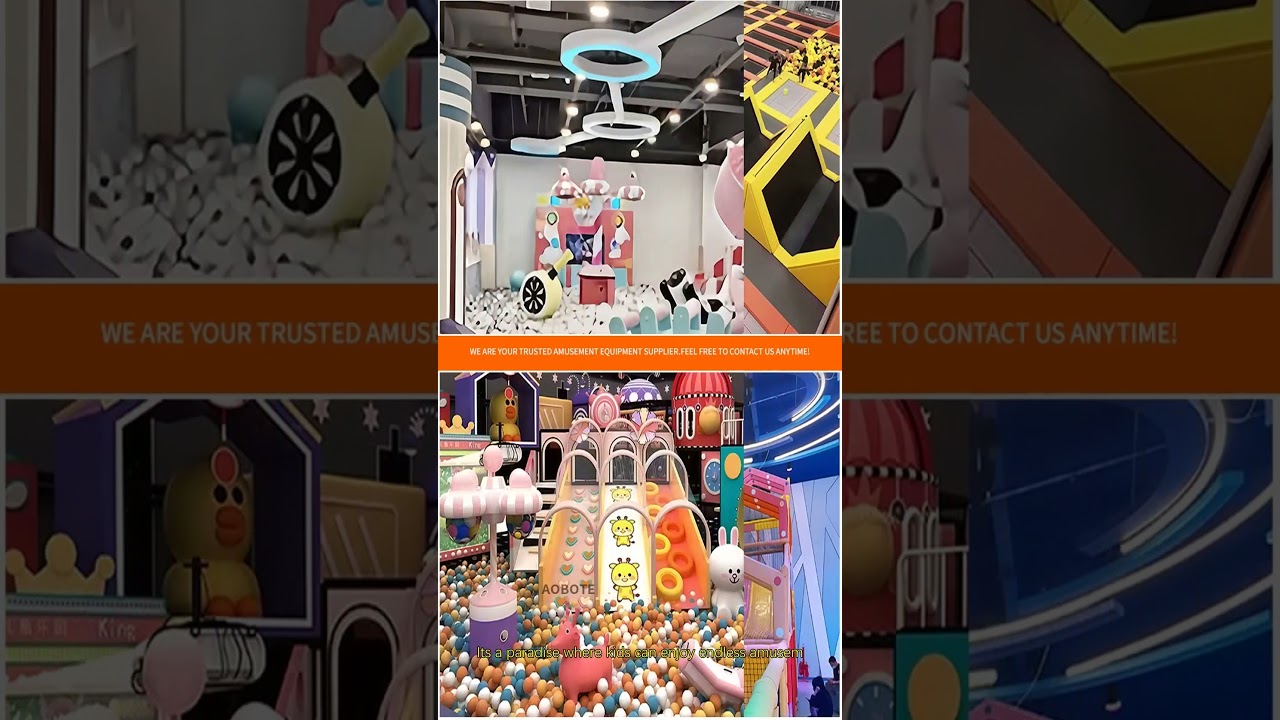 New Cheap Indoor Playground Equipment for Kids Small Soft Plastic Amusement Park Play Ground for Pla