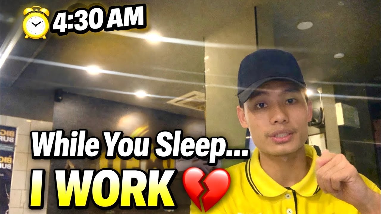Life update — my routine starts after work ends at 4:30 💔”