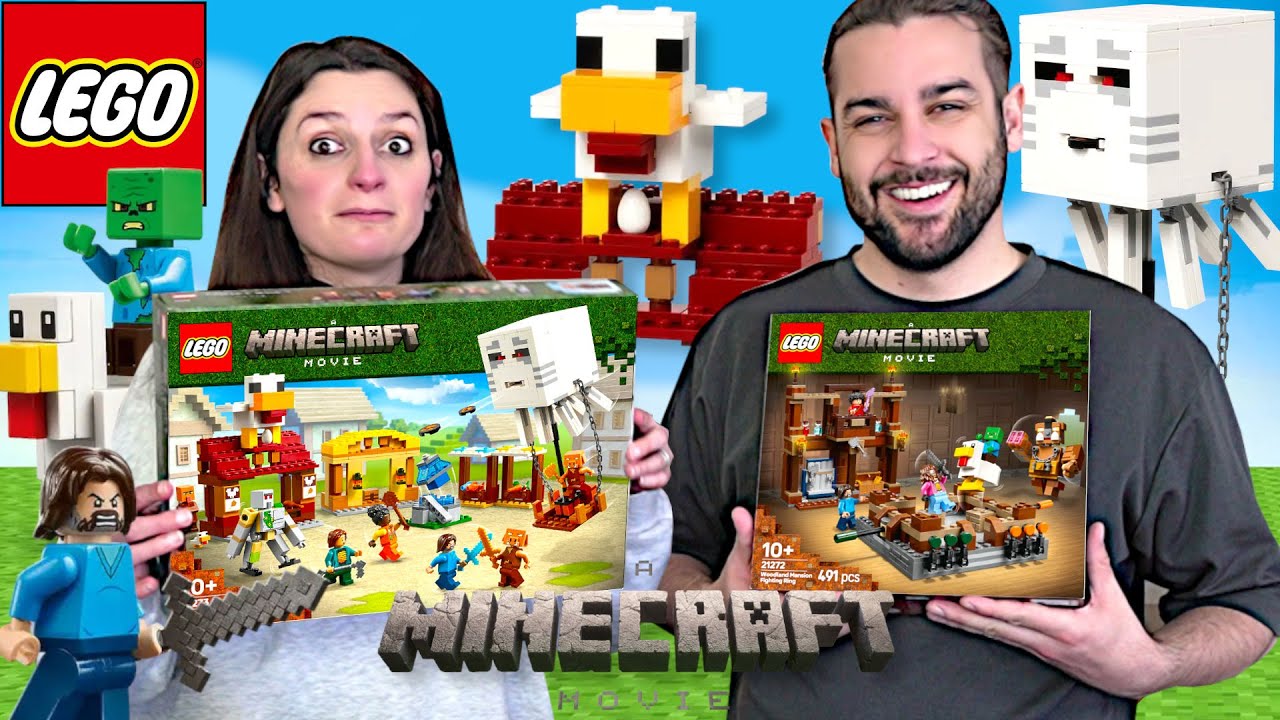 ON CONSTRUIT DES LEGO MINECRAFT LE FILM !