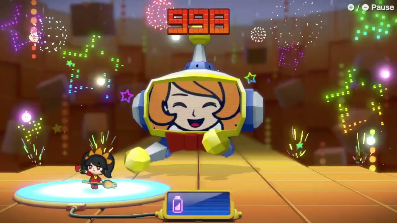 WarioWare: Get it Together! - 9-Volt, Jimmy T., and others gets 999 score on Stop the Stopper
