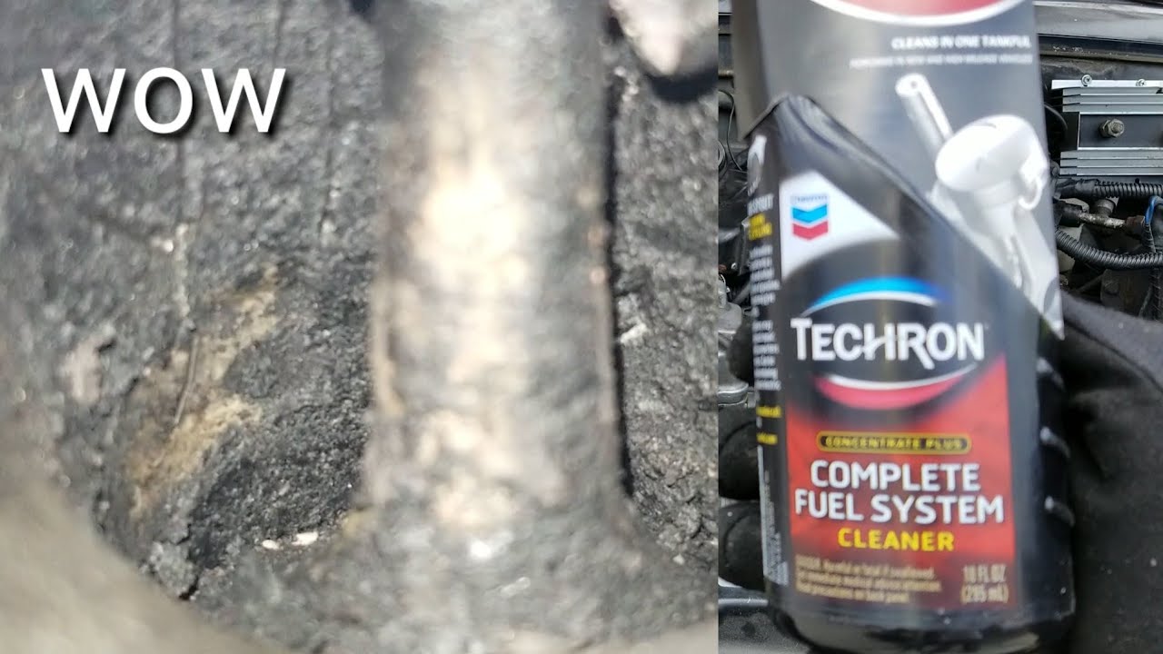 Techron stunning test results intake valves