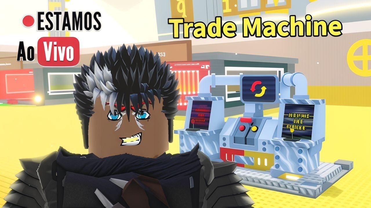 🔴AO VIVO ROUBE UM BRAINROT PVP TROCAS MACHINE