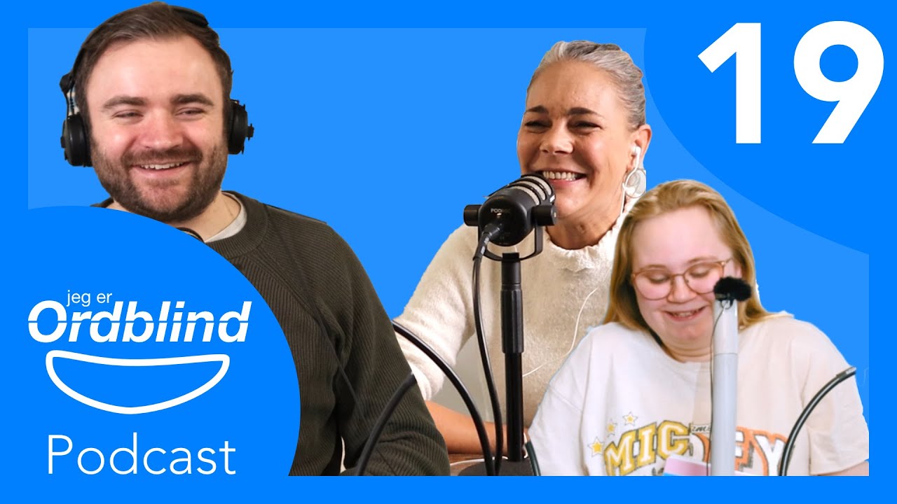 Hvem ved at du er ordblind? // Episode 19 // Jeg Er Ordblind Podcast