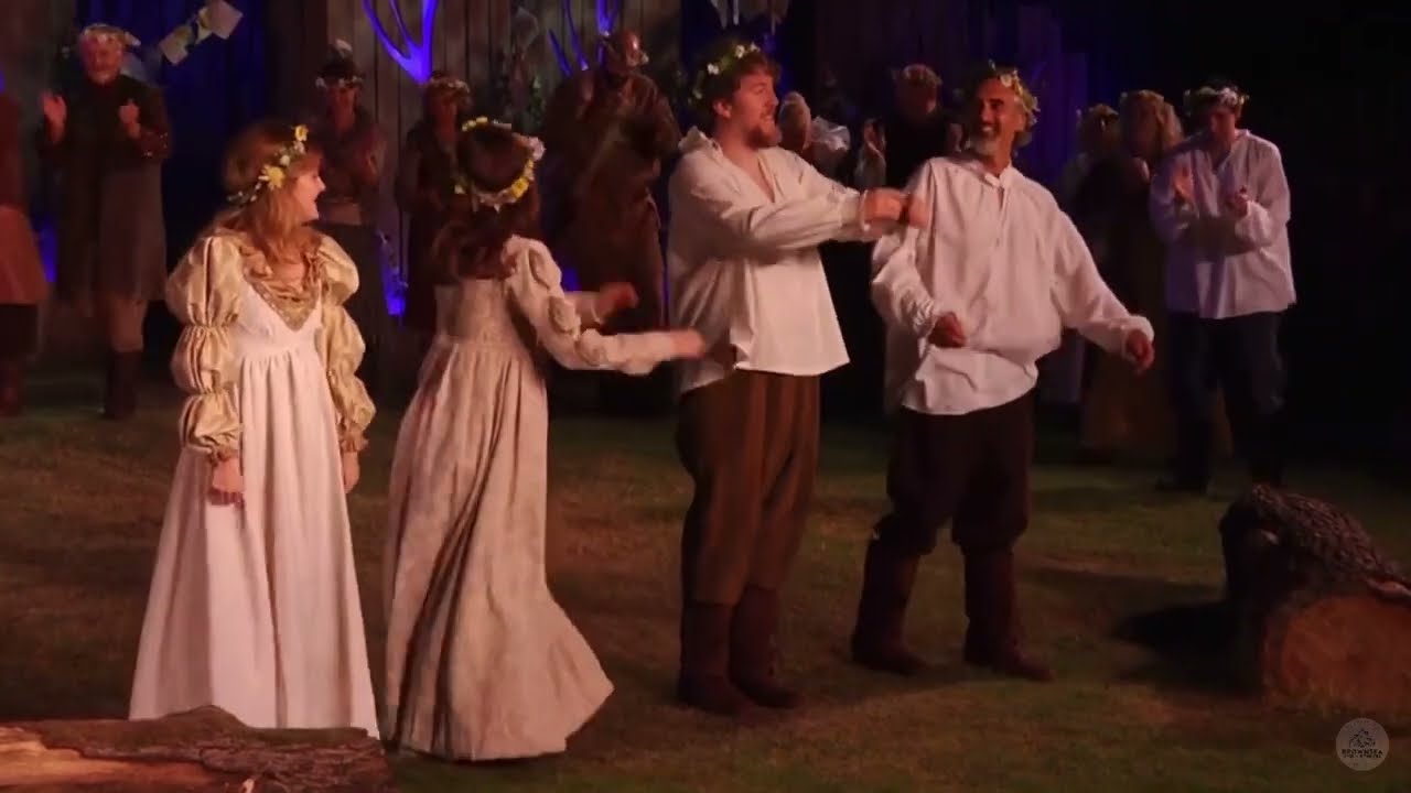 Act 5 Scene 3 - As You Like It - Brownsea Open Air Theatre - Dance and Bows