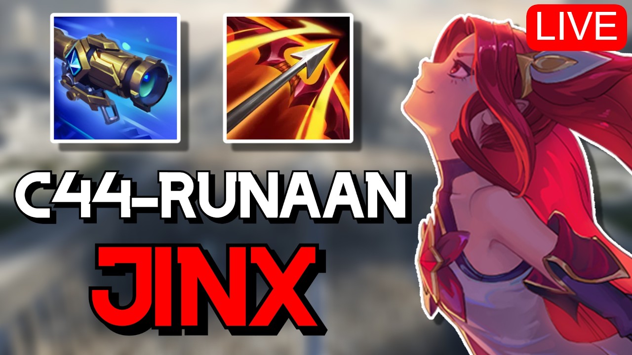 C44-Runaan Jinx Build | Educational SoloQ
