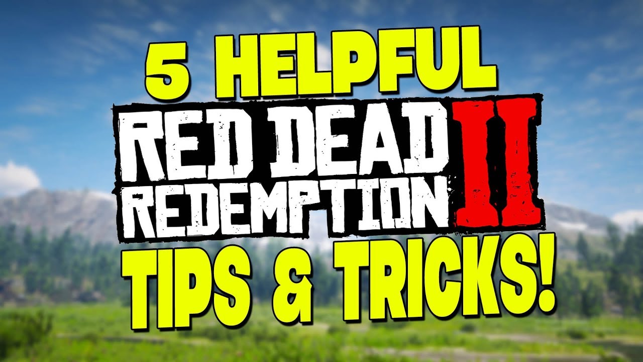 5 HELPFUL Things You Didn't Know EXISTED In Red Dead Redemption 2 - RDR2 TIps & Tricks (RDR2)