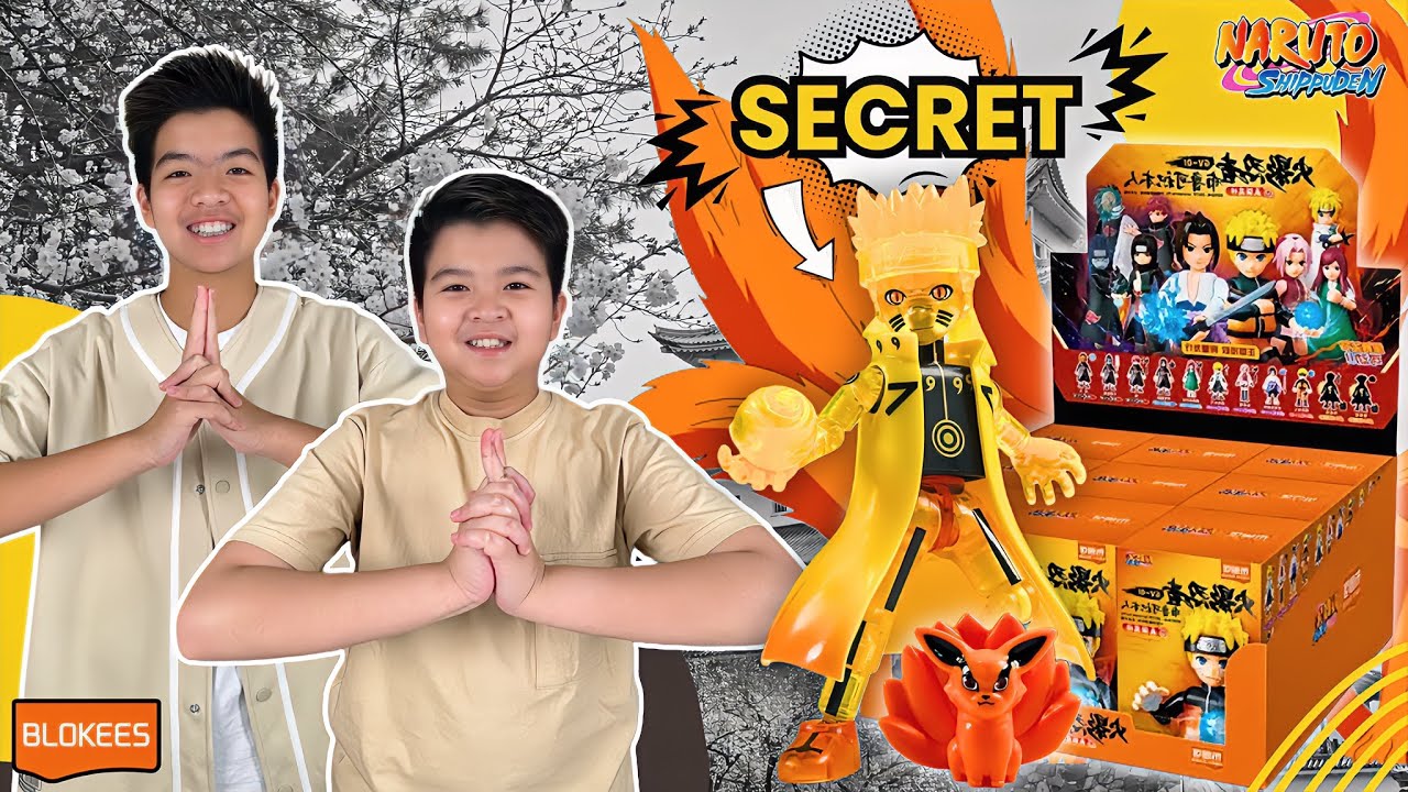 Unboxing & Building Blokees Naruto Galaxy Version 01 Blind Box Series