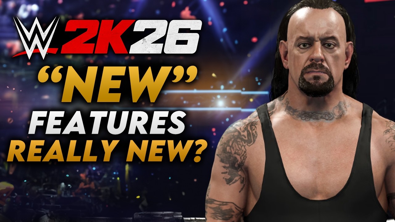 Действительно ли «новые» функции WWE 2K26 являются новыми?