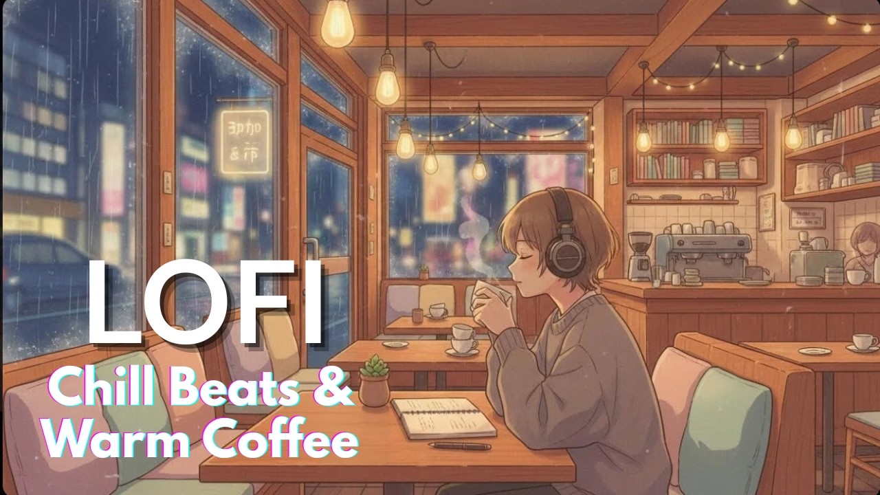 Rainy Night Lofi | Chill Beats & Warm Coffee 🎧✨