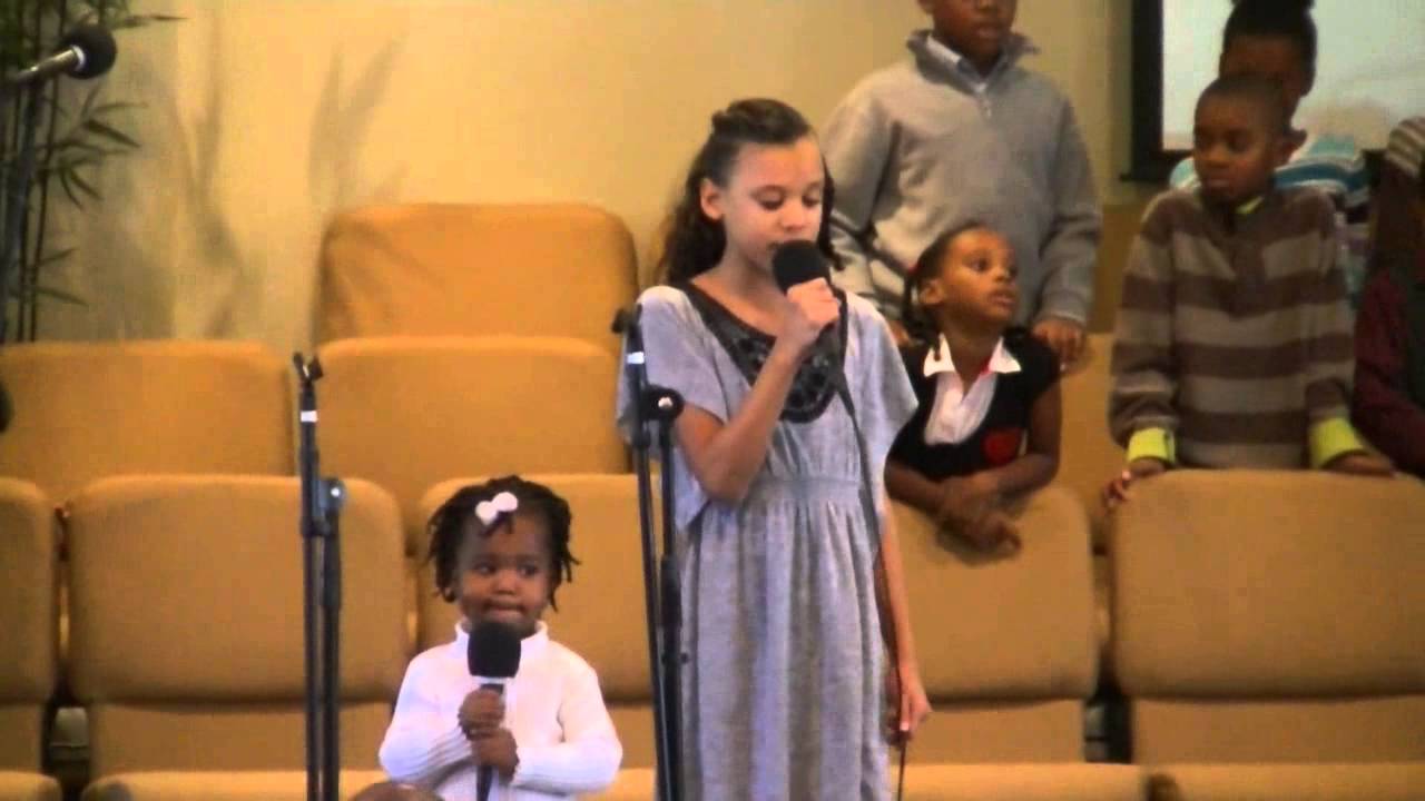 Children's Choir at New Life SDA Church - I Just Want to Thank You