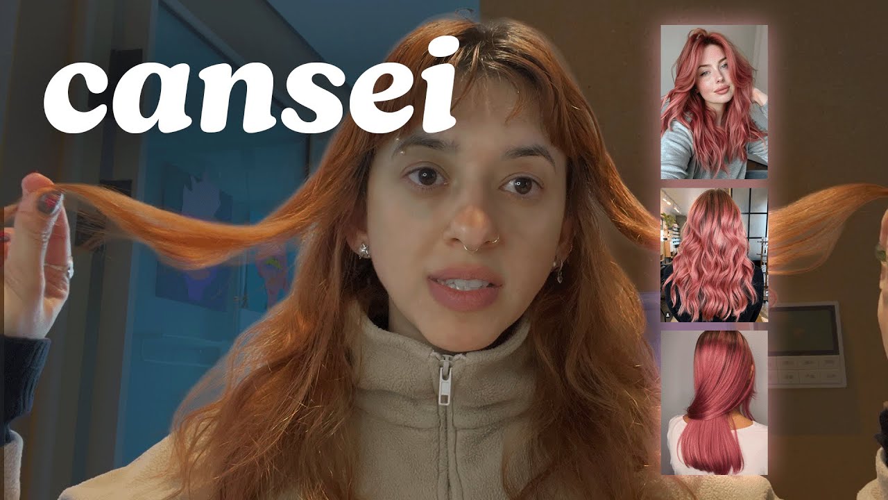 DIA #12 - CANSEI DO RUIVO - tentando ir do ruivo ao rosa em casa!