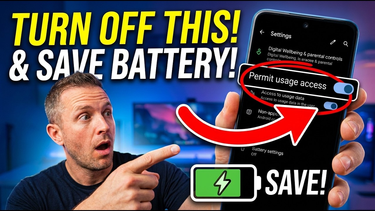 Turn Off THIS Hidden Android Setting to Stop Tracking & Save Battery!