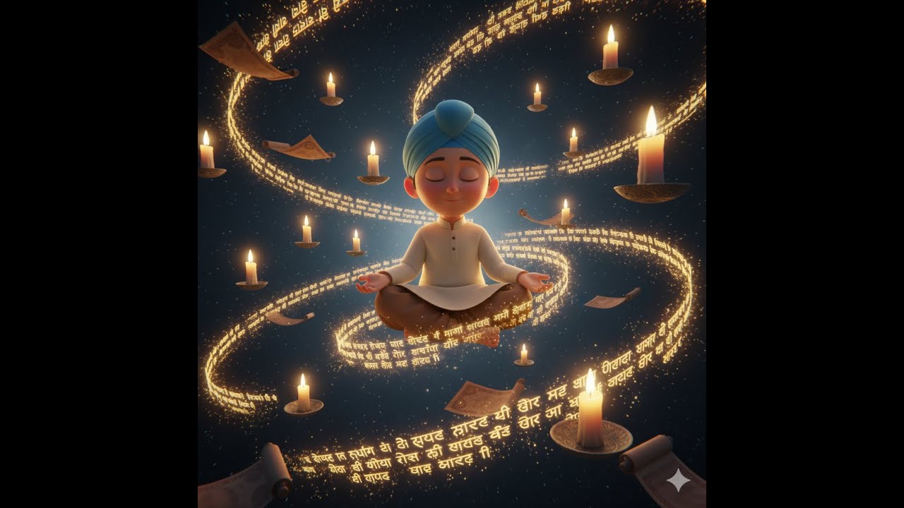 🔴 LIVE: Tu Hi Tu Waheguru - Divine 3D Animation | Relaxing Simran | Divine Waheguru