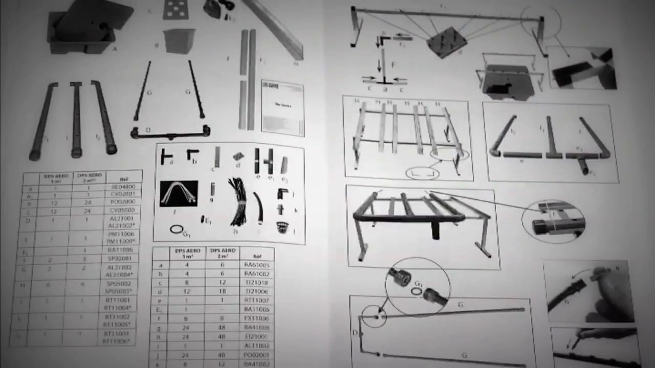 How to assemble a Dutch Pot Aero General Hydroponics Europe