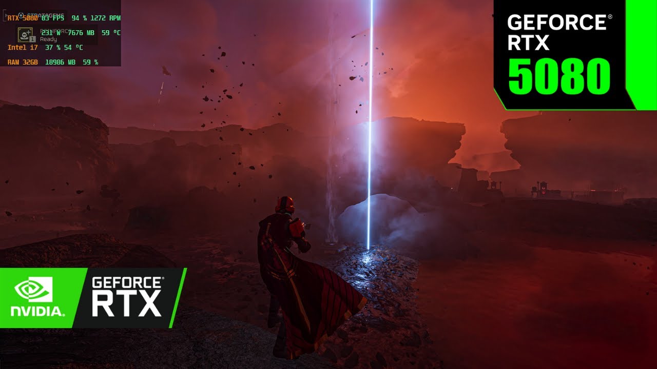 RTX 5080 | HELLDIVERS 2 Eradicate Automaton Control (ULTRA QUALITY PRESET) 4K 32 GB