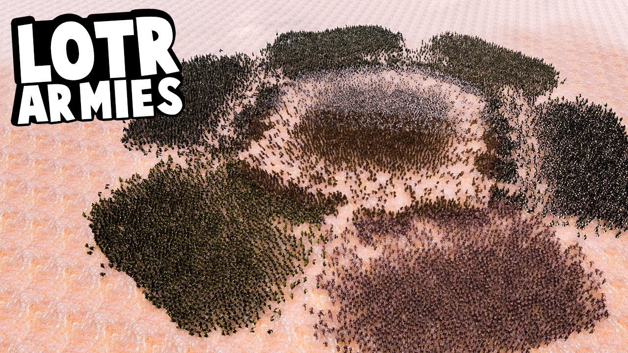 All Lord of the Rings Armies Fight Each Other - Who Wins? - Ultimate Epic Battle Simulator
