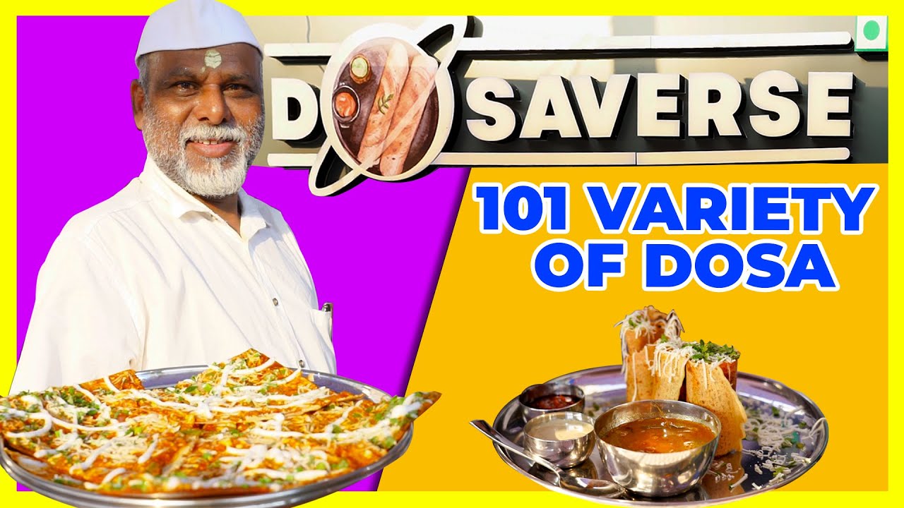 101 VARIETY OF DOSA 👍👍सिर्फ Lucknow में ही मिलेगा 👌👌 | Indian Food |