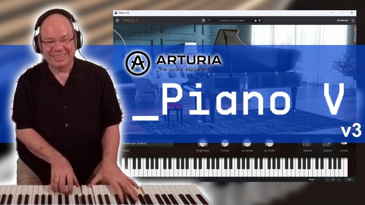 Давайте поиграем в Arturia Piano V v3 Universal Piano Expression