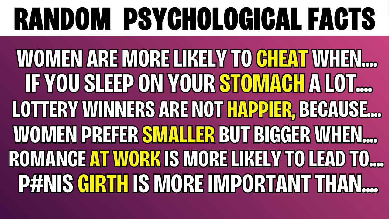 140 Unknown Psychological facts That Will Make You Think Twice