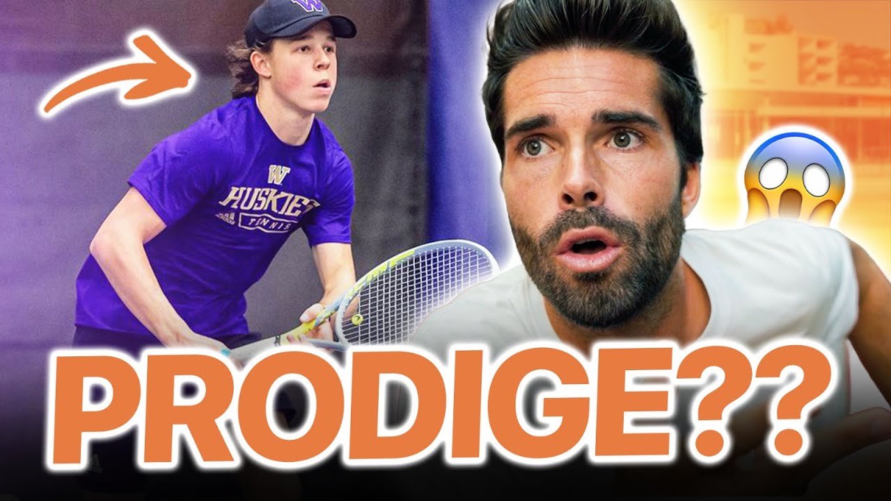 Je joue contre le JEUNE PRODIGE du tennis fran&ccedil;ais 😰