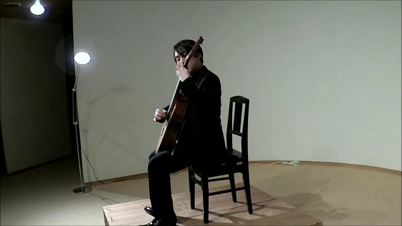 J.S.Bach: Prelude from Suite in E minor BWV996 -Shunsuke Matsuo