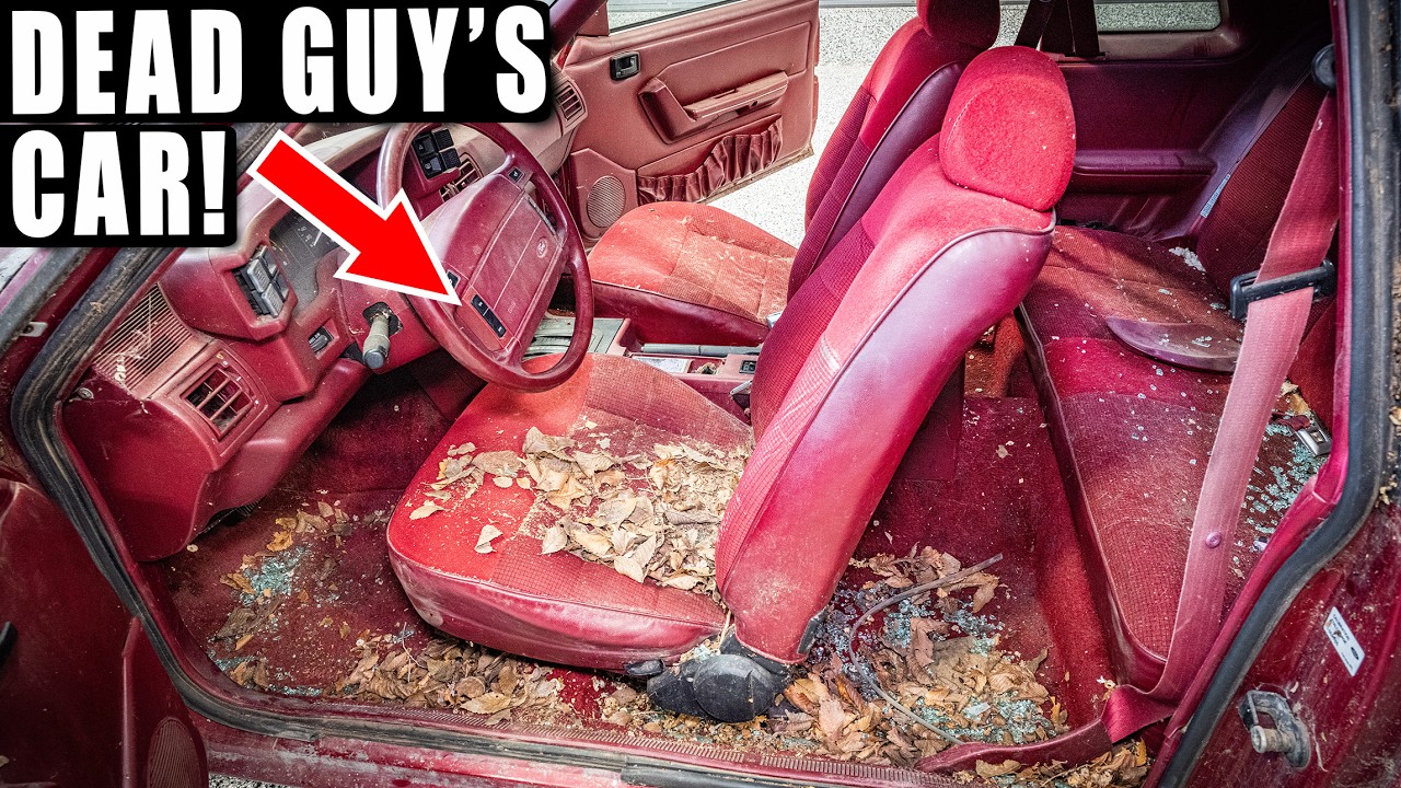 Cleaning a Dead Guy's ABANDONED Mustang!
