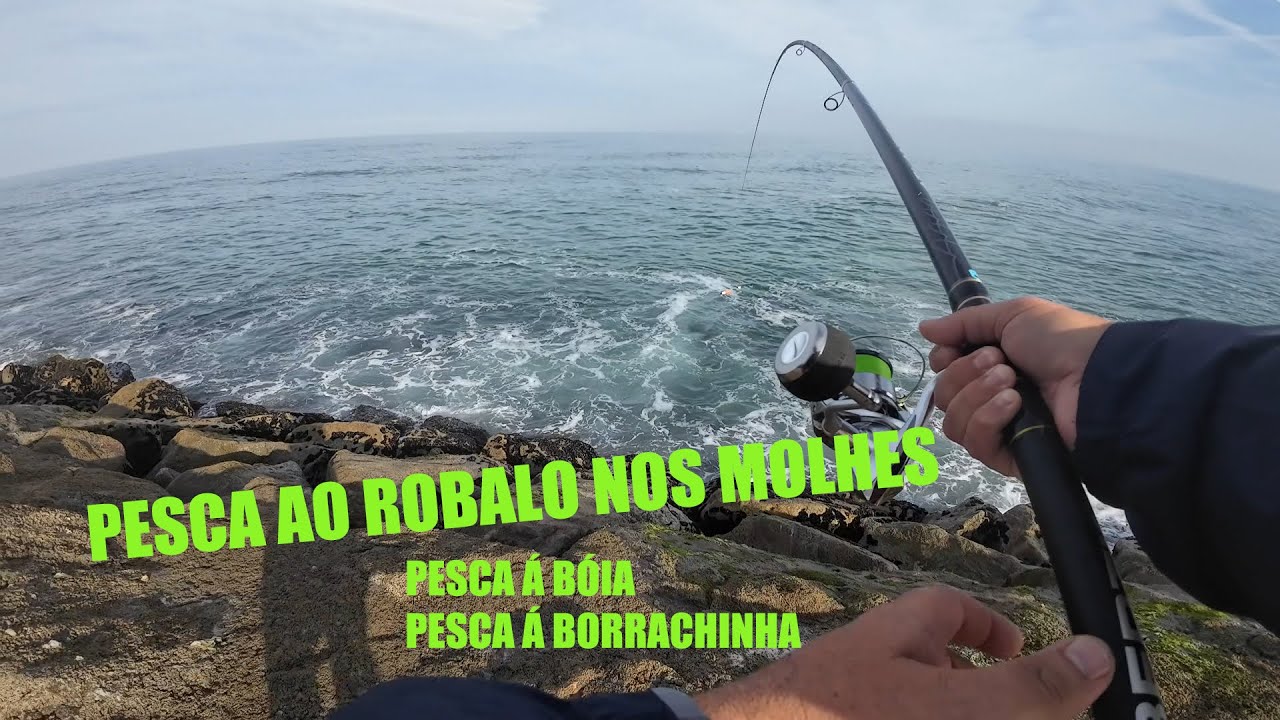Pesca dos Robalos nos molhes