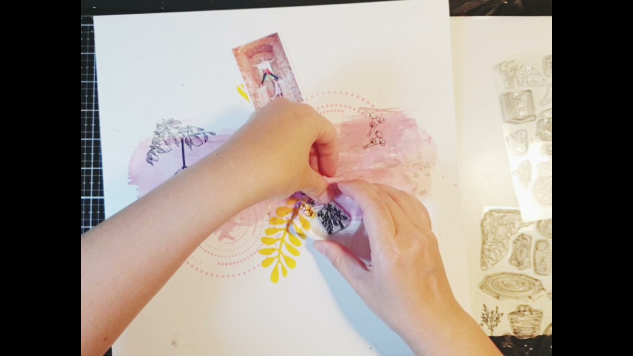 DT Les jolies créations | Tuto page Des instants en famille