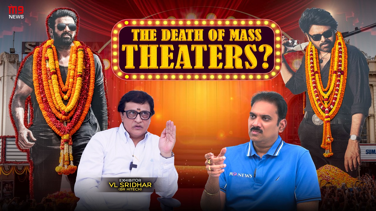 Death Of Theaters?| Exhibitor VL Sridhar M9 News Interview| BR Hitech Theater| Journalist Nishant