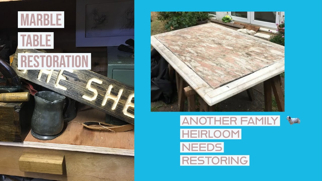 Marble Conservatory Table Restoration