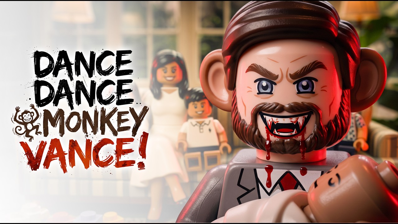 Dance Dance Monkey Vance | New LEGO Video from AI IRAN