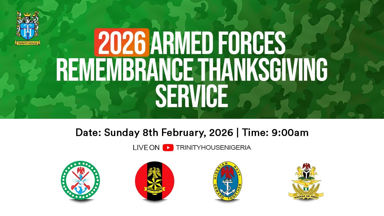 2026 ARMED FORCES REMEMBRANCE THANKSGIVING SERVICE | FEBRUARY 8TH, 2026.