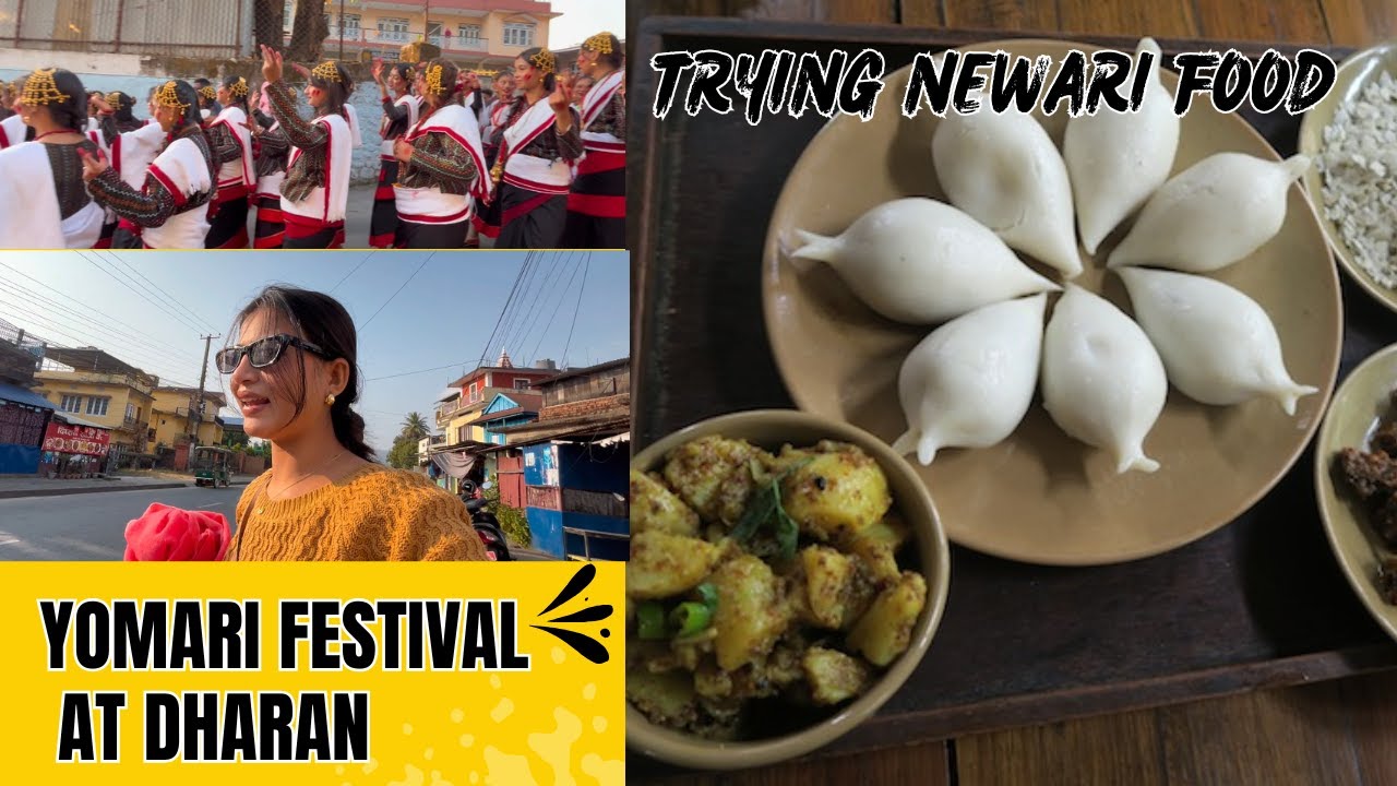 Yomari Festival in Dharan:First time Sapumhicha try gare II bich bato ma break bigrerw bijok  bhayo😢
