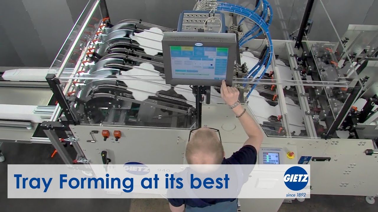 Older generation: Gietz HTF 940 - Tray Forming at its best.