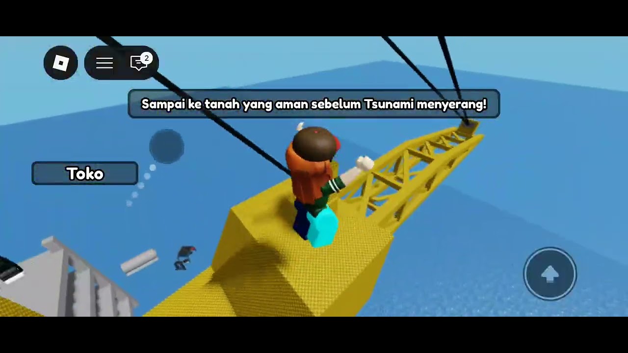 #viral#roblox teteh Dede bermain Roblox tsunami