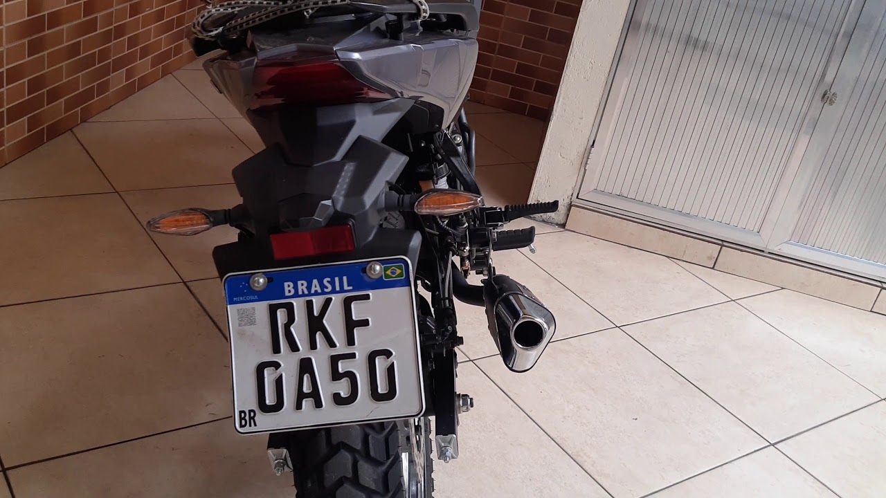 NH 190 escapamento esportivo