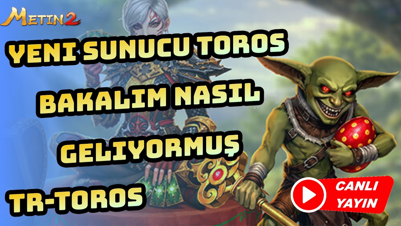🔴Yeni Sunucu Toros'a Ucundan Dalıyoruz Kaptırmadan Metin 2 TR-Bagjanamu