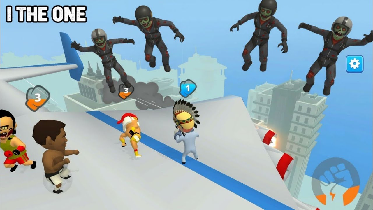 I The One Action Fighting - Air Accident And Fire On Spin - Gameplay 