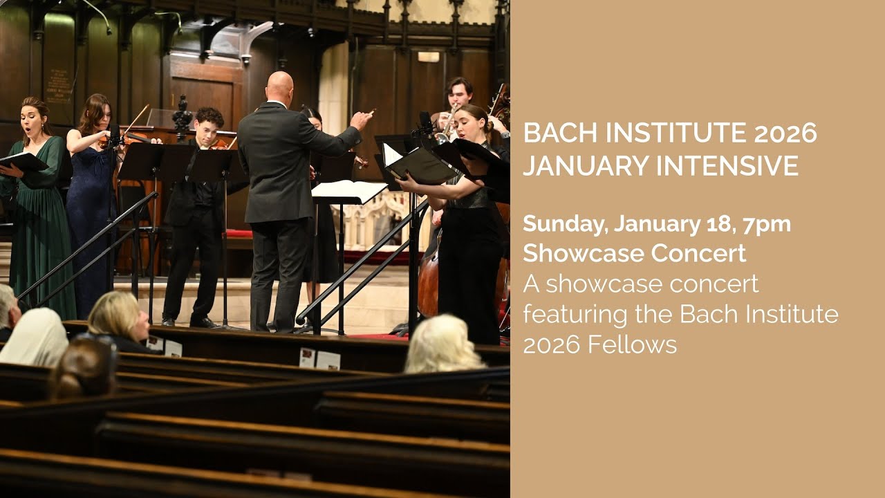 2026 Bach Institute Showcase Concert