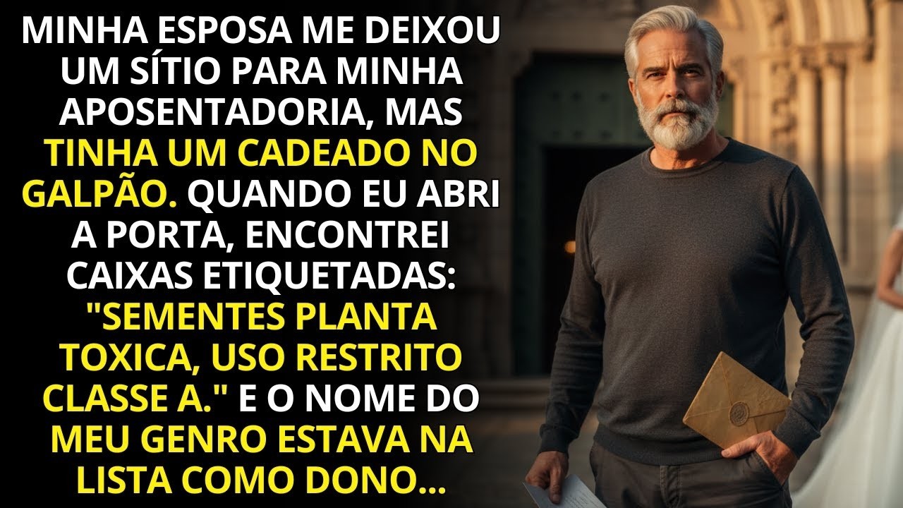 No dia em que minha filha se casou, escondi que herdei o sitio da minha esposa, ainda bem que não…