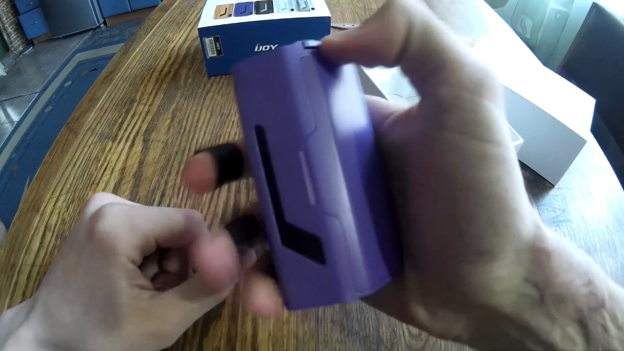 Распаковка мода Maxo Zenith от iJoy / Unboxing vape mod Maxo Zenith from iJoy