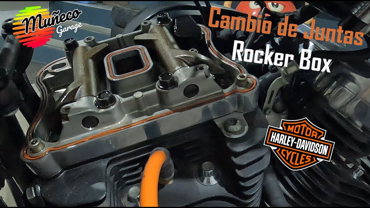 Cambio de jutas de cabeza de motor Harley Davidson Sportster