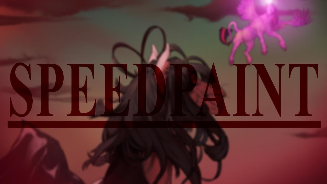 | SPEEDPAINT | ArtTrade with @spencharly | Chaos Arter vs Twilight (blood)