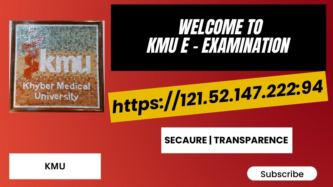 KMU E Examination System