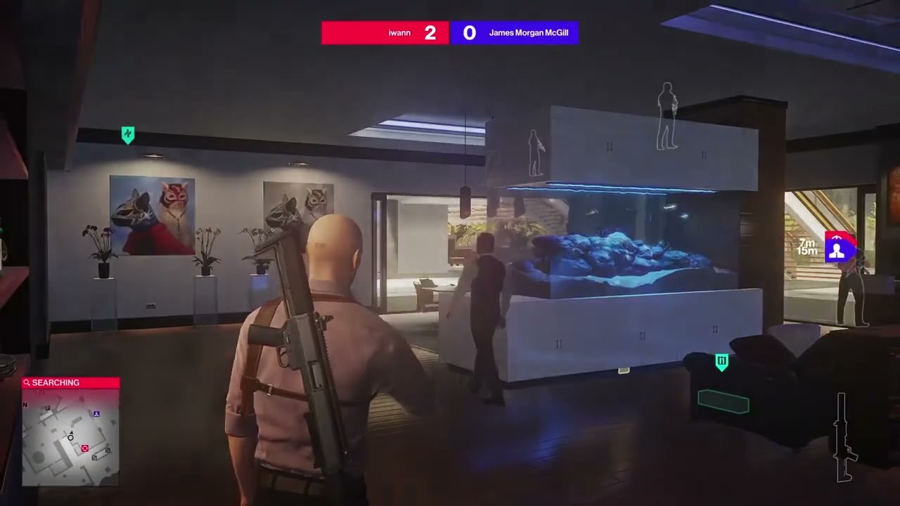 LOTS OF ELIMINATIONS 🛠️ HITMAN 2 » GHOST MODE « SANTA FORTUNA
