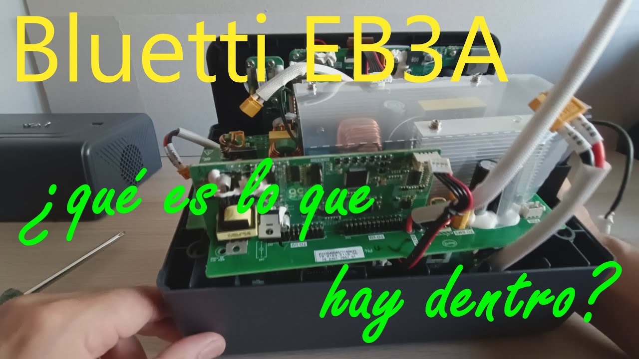 EB3A Teardown ¿Qué tiene dentro el EB3A? La desarmamos!!!! ¿Cómo está hecha una estacion de energía?