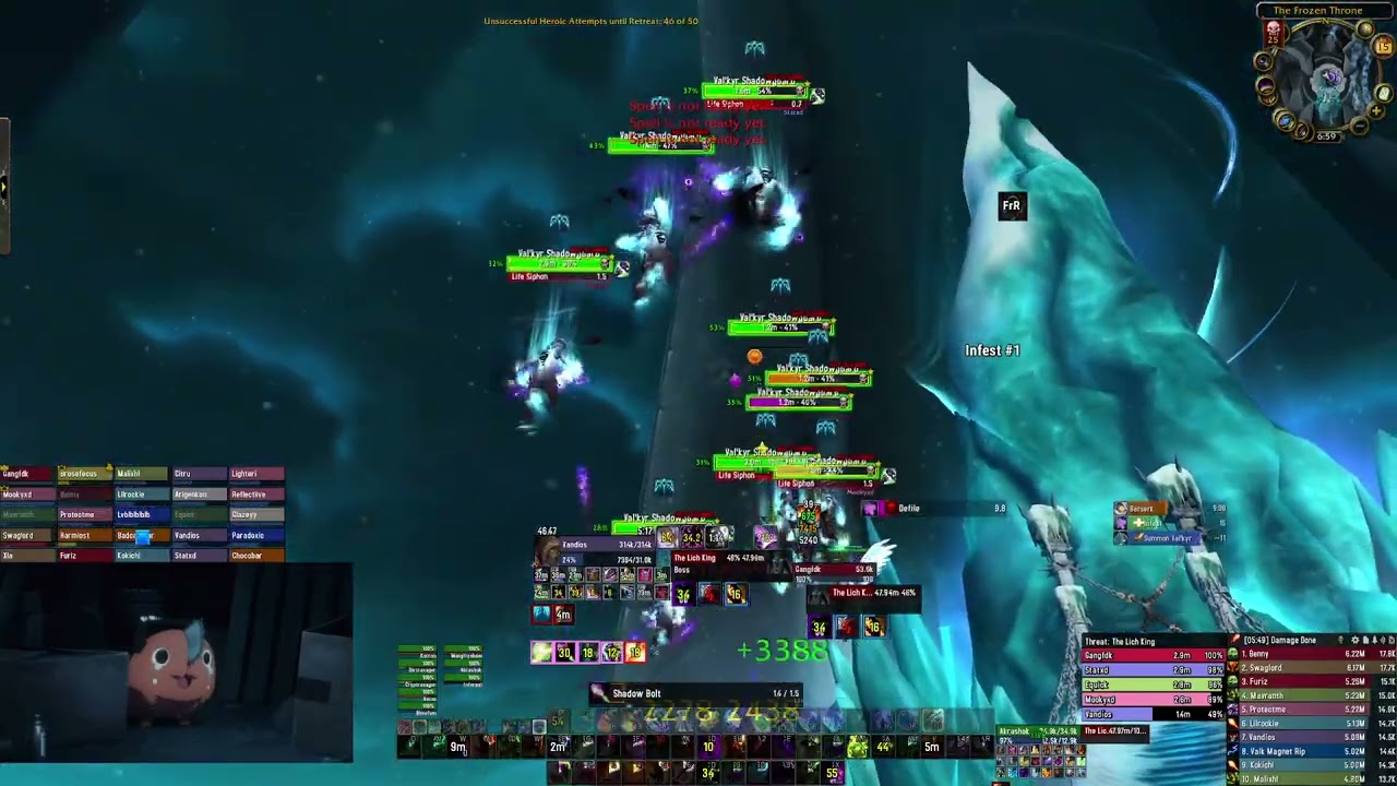 Rank 1 Lich King 25HC Demo POV WOTLK Classic - Whitemane