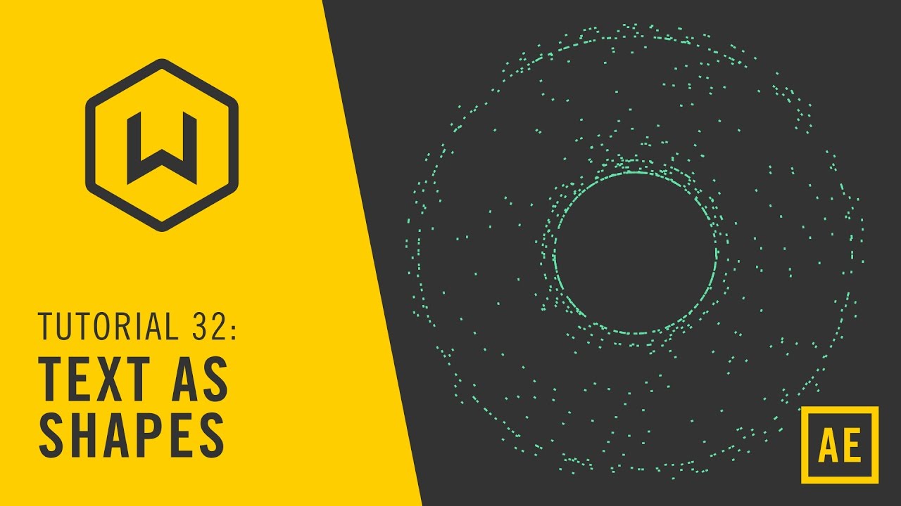 Tutorial 32: Text as Shapes